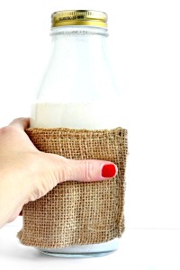 Homemade Hemp Milk. So EASY to make, it's ready in 5 minutes or less!