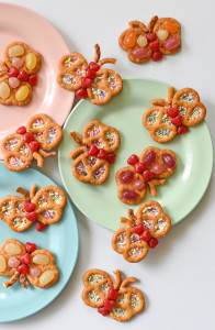 Celebrate spring by turning your favorite gluten free pretzels into these edible, sprinkles and candy-filled butterflies.