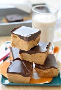 In need of a dessert that is quick to throw together and an instant crowd pleaser? These No Bake Peanut Butter Bars are just the recipe you need.
