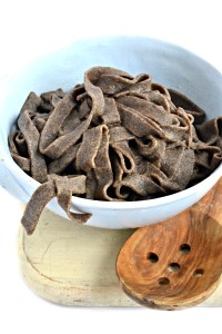 Made-from-scratch Buckwheat Pasta--made without gluten or eggs and incredibly simple to create!